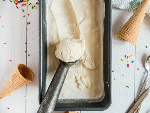 Homemade Vanilla Ice Cream Recipe