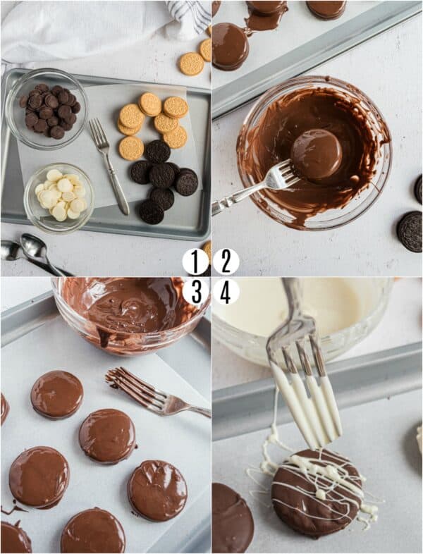 Chocolate Covered Oreos - Shugary Sweets