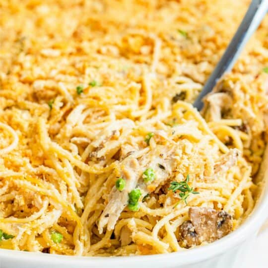 Easy Turkey Tetrazzini Recipe - Shugary Sweets