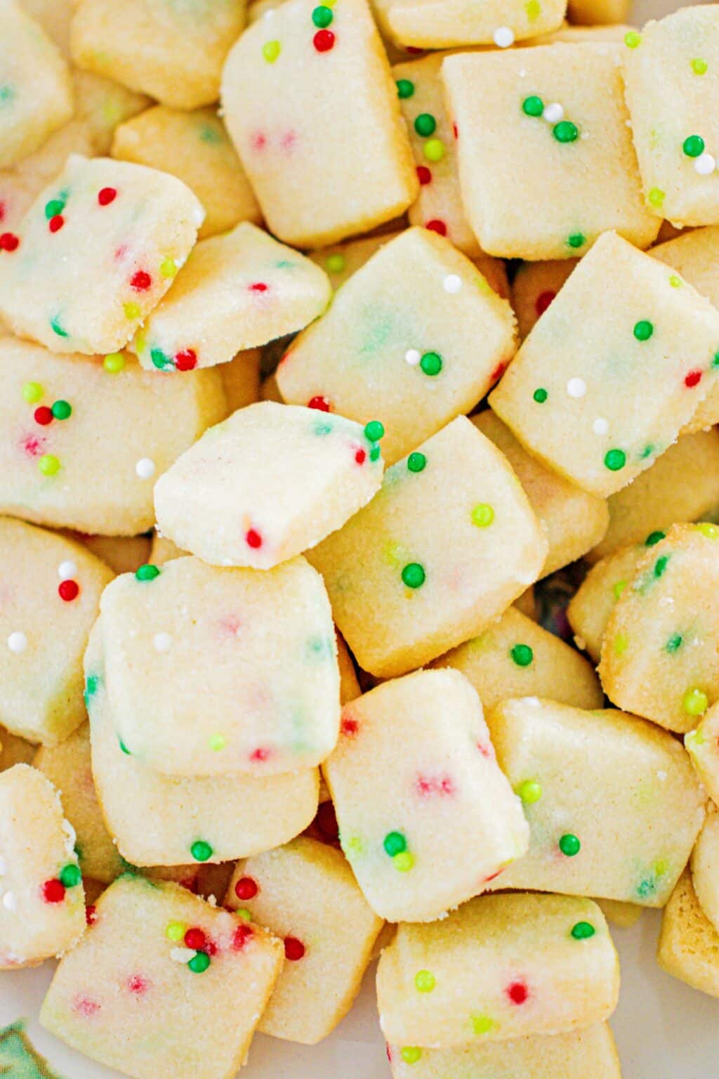 Christmas Shortbread Bites Recipe - Shugary Sweets