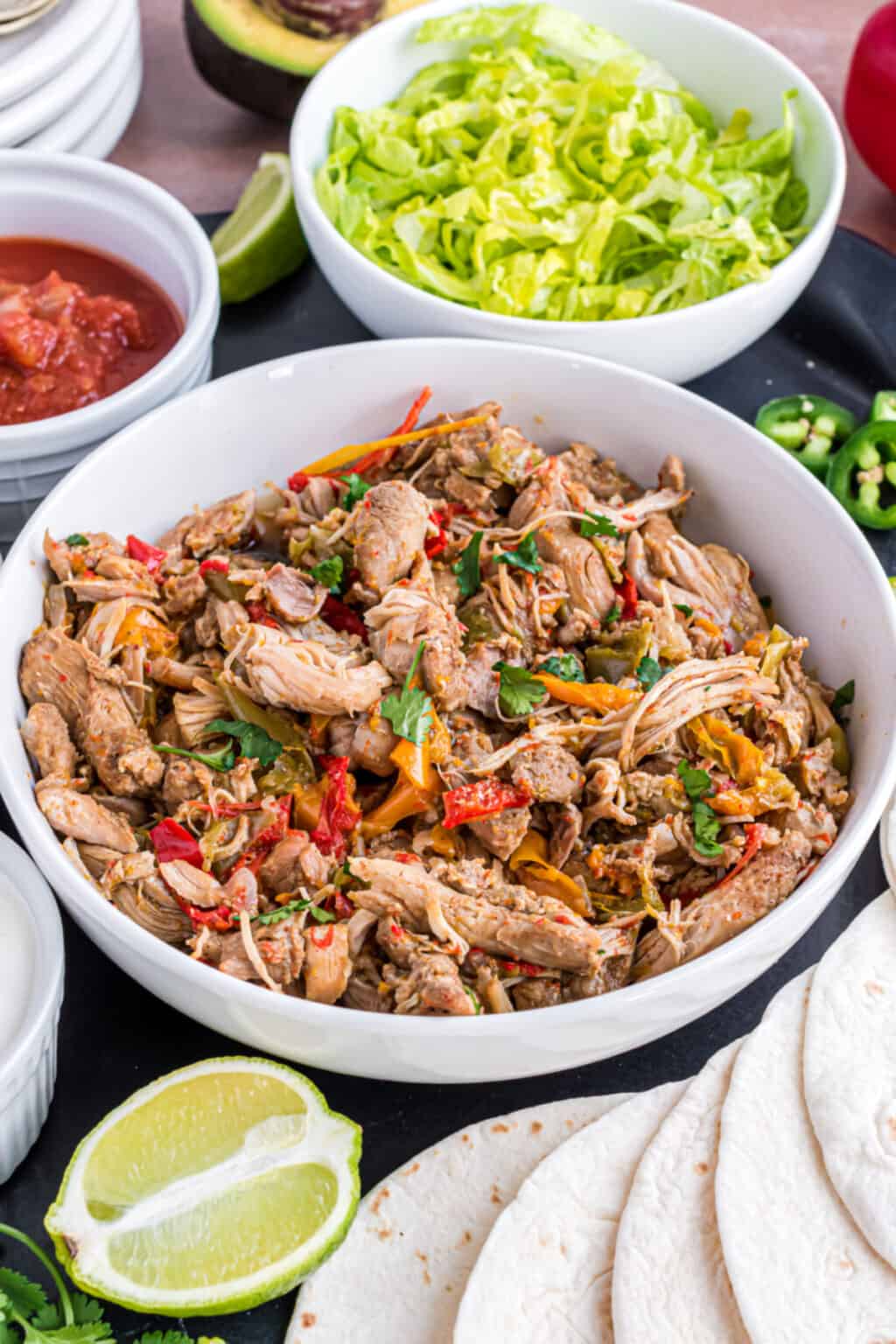 Instant Pot Chicken Fajitas Recipe - Shugary Sweets