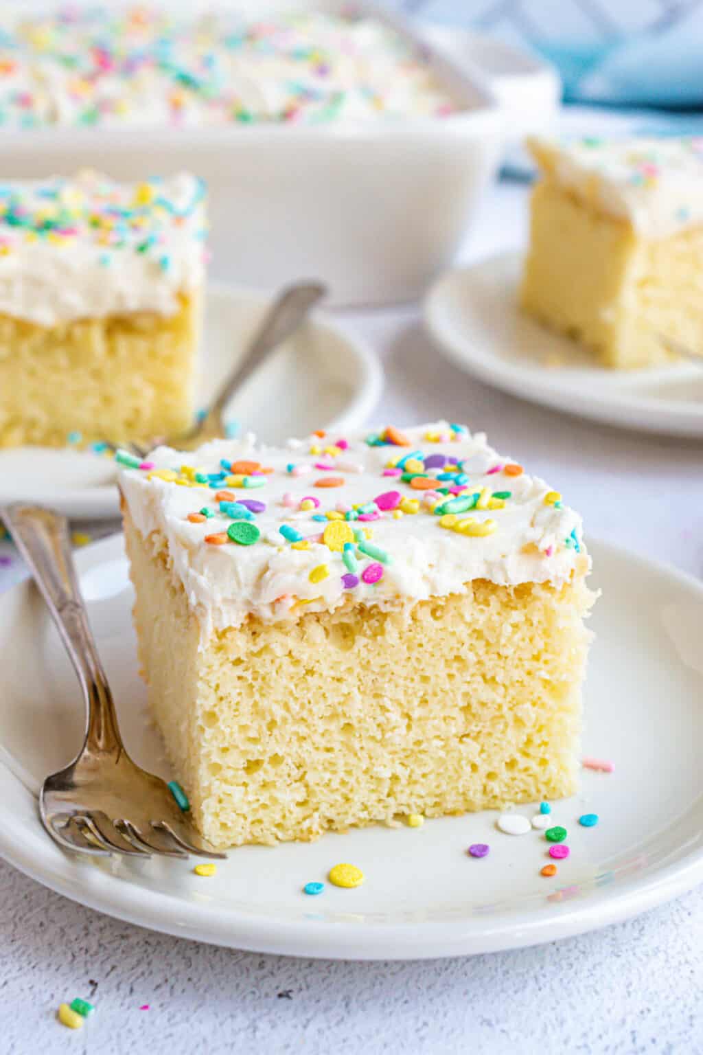 Vanilla Sheet Cake Recipe Shugary Sweets 