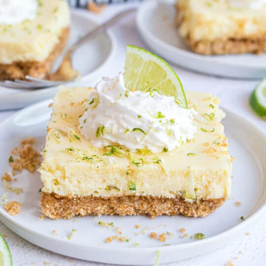 Key Lime Pie Bars Recipe - Shugary Sweets