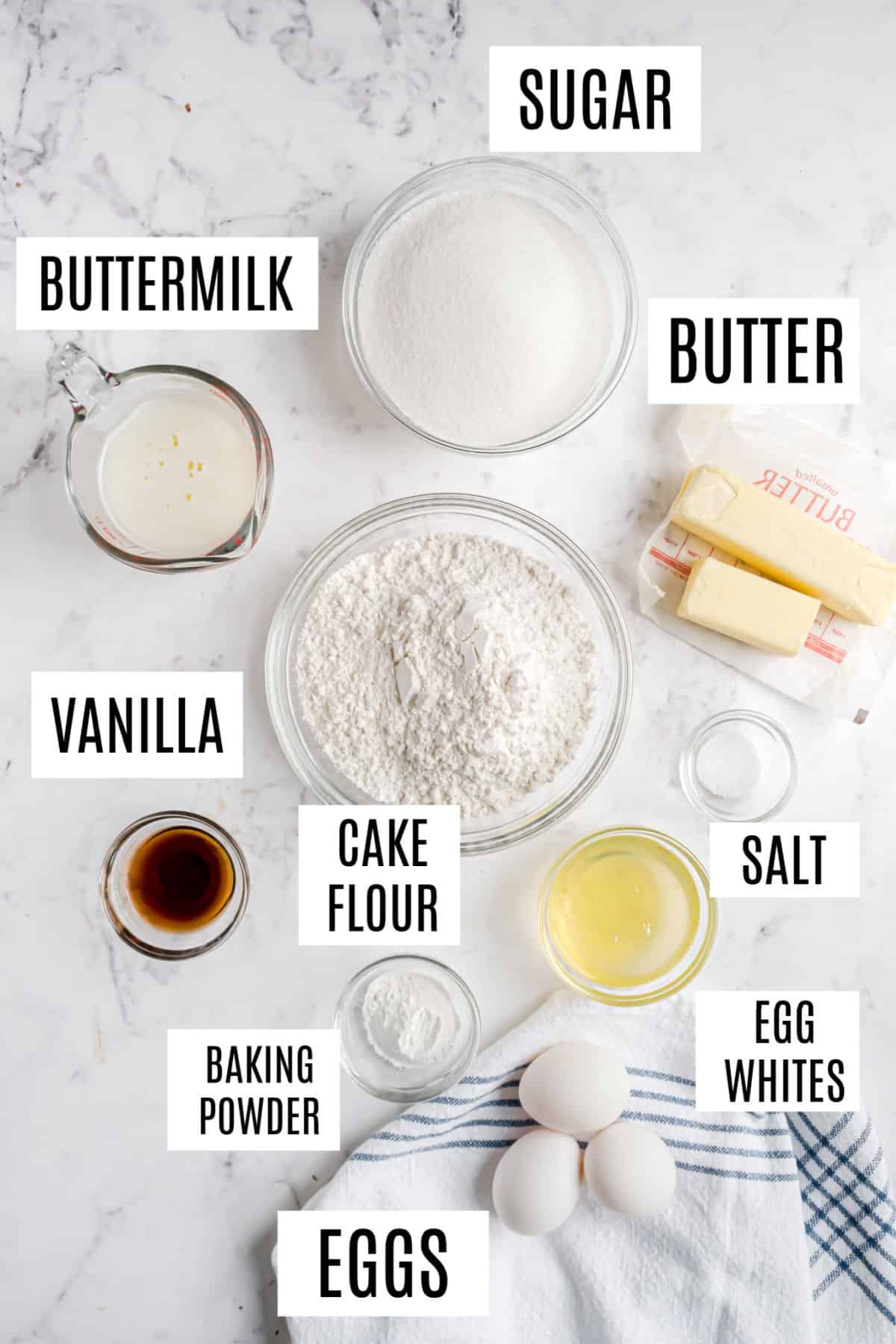 Simple Cake Ingredients List