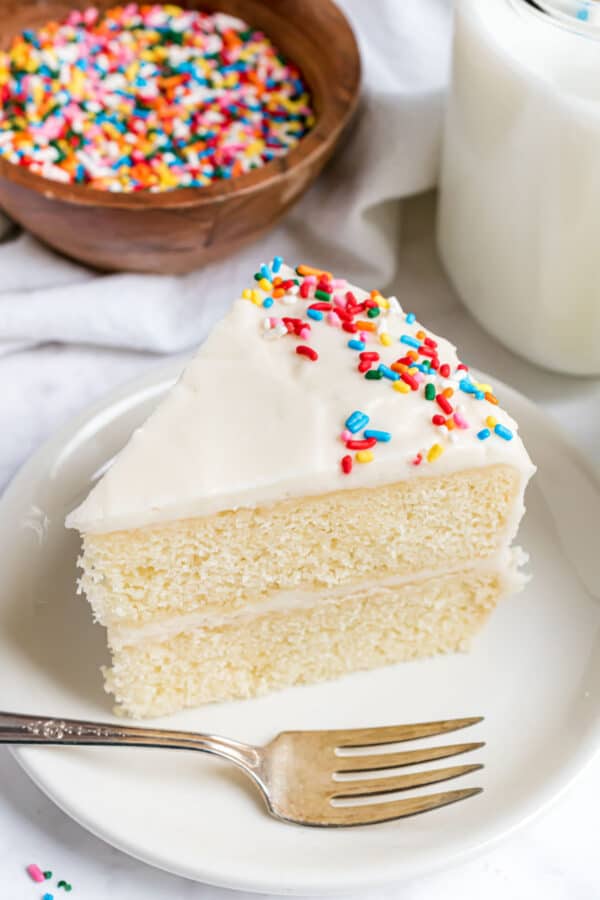 Vanilla Cake Recipe - Shugary Sweets