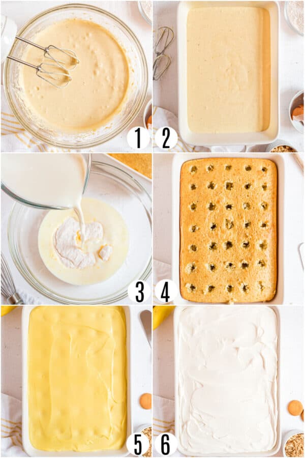 Banana Pudding Poke Cake Recipe - Shugary Sweets