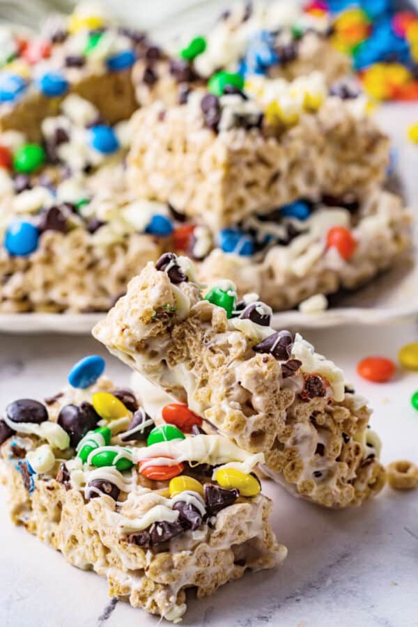 Cheerio Bars Recipe - Shugary Sweets