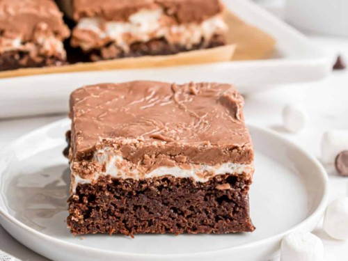 Marshmallow brownies on sale