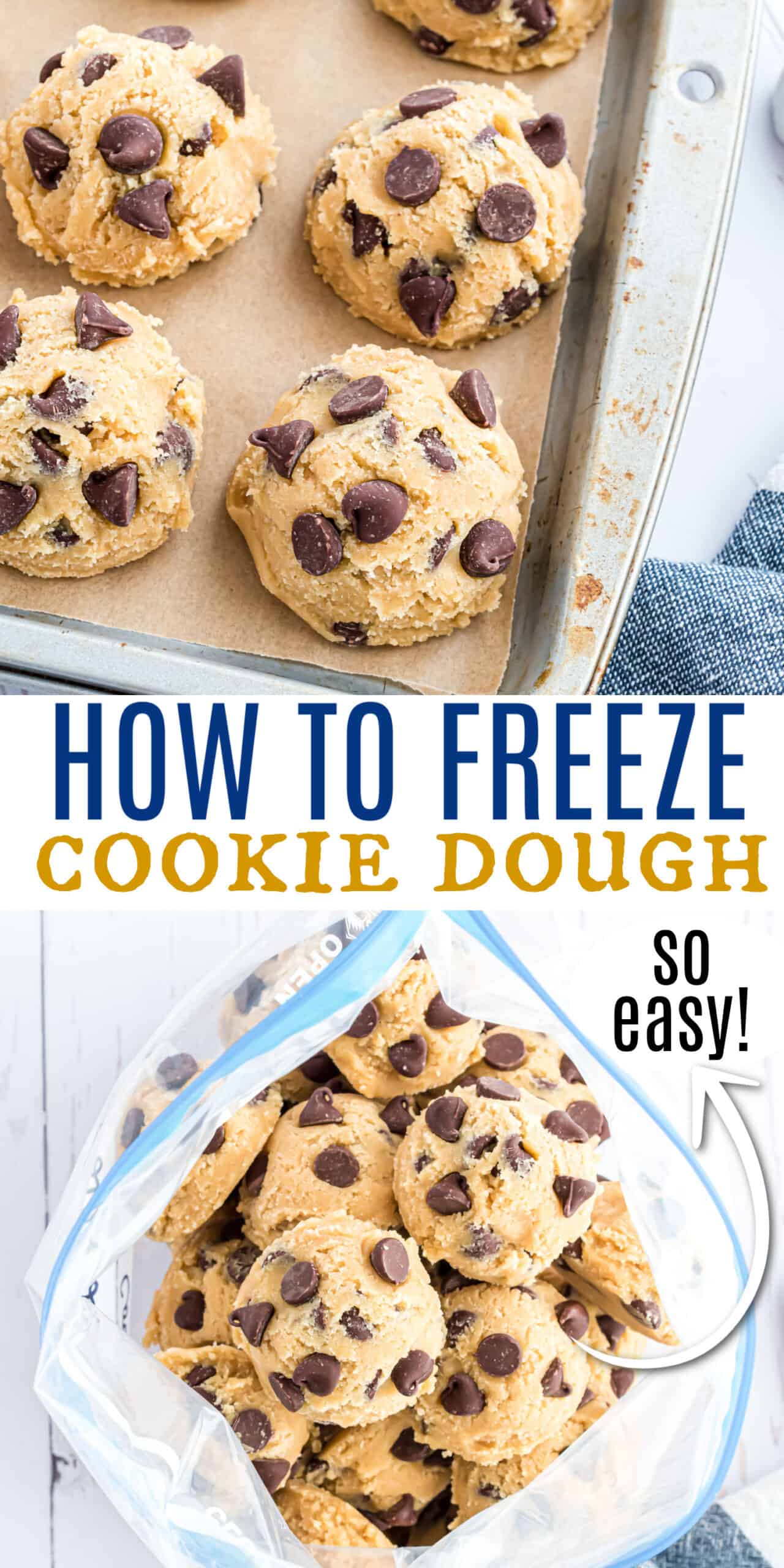 The Best Way to Freeze Cookie Dough So It Lasts for Months