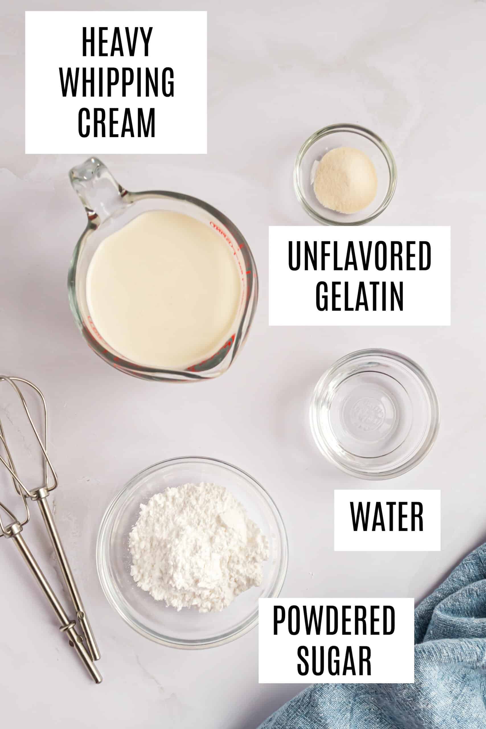 Heavy Cream Powder Storing and Using 