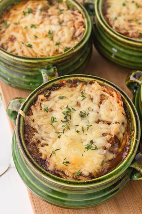 Instant Pot French Onion Soup - Shugary Sweets