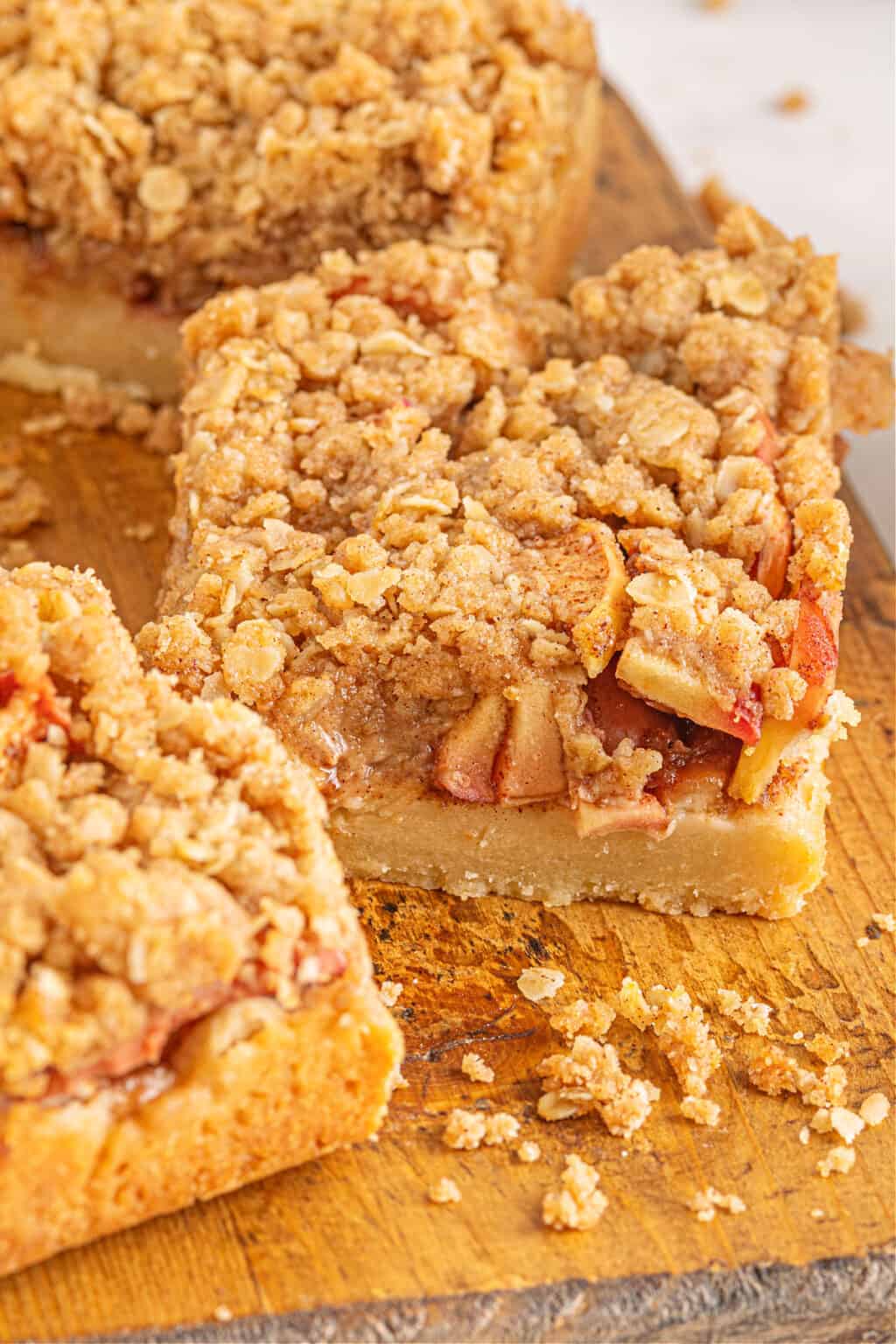 Apple Pie Bars Recipe Shugary Sweets   Apple Pie Bars Sliced 1024x1536 