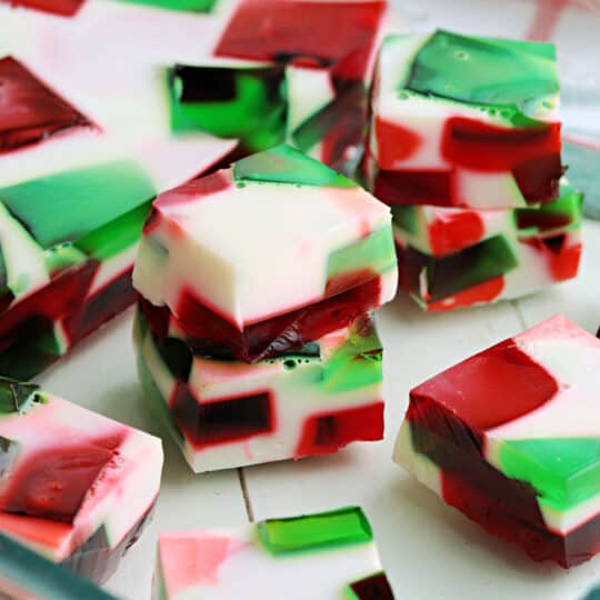 Broken Glass Jello Recipe - Shugary Sweets