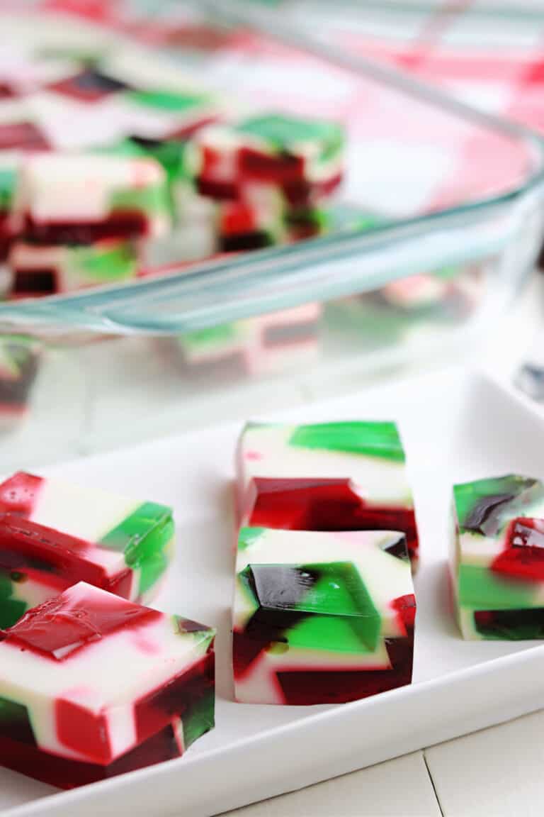 Broken Glass Jello Recipe - Shugary Sweets