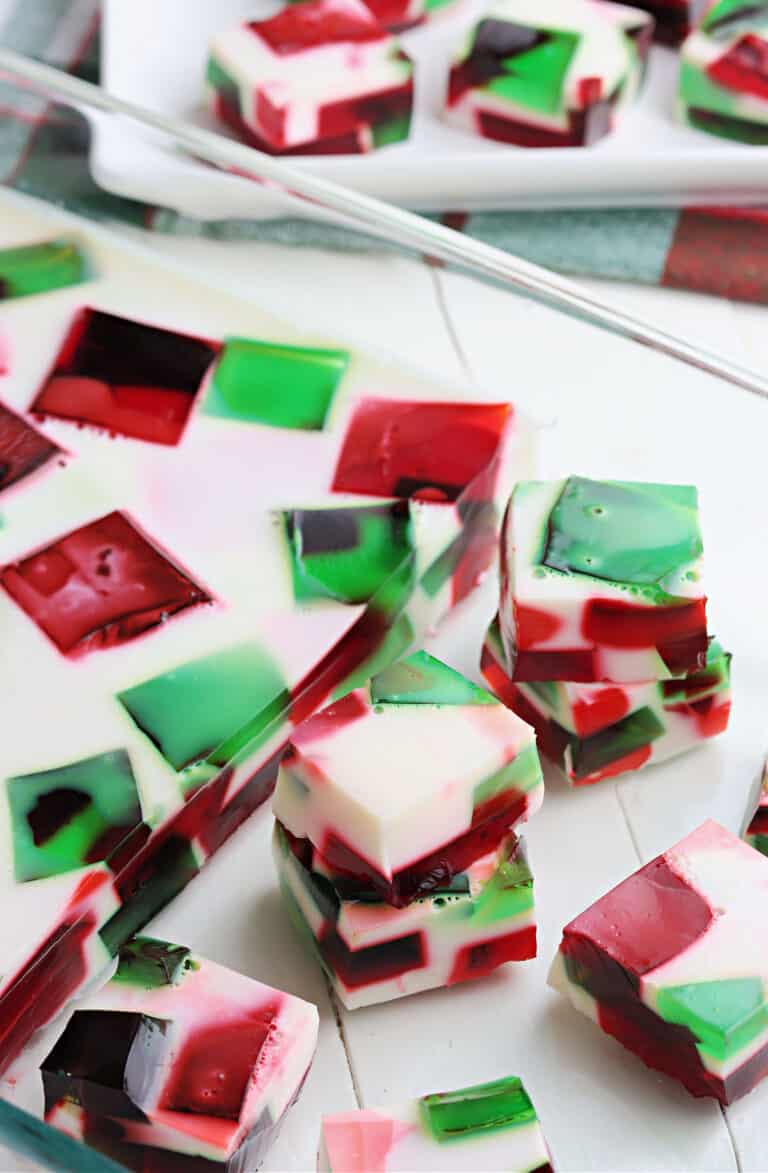 Broken Glass Jello Recipe - Shugary Sweets