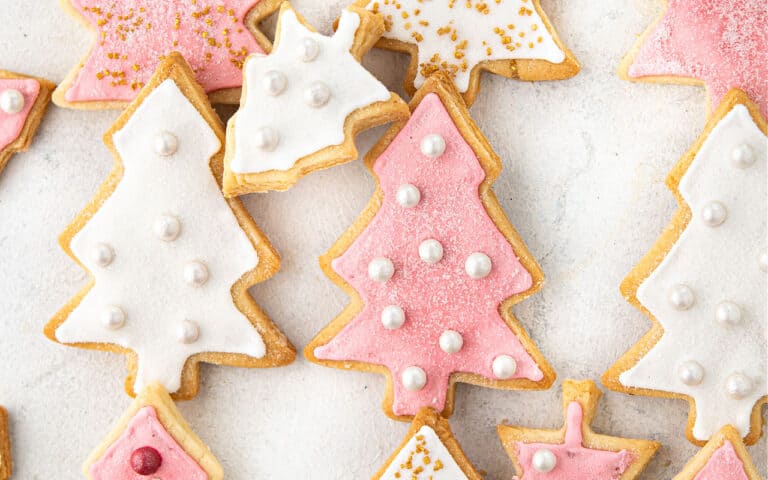 Christmas Tree Sugar Cookies Shugary Sweets