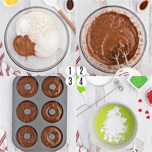 Grinch Donuts Recipe - Shugary Sweets