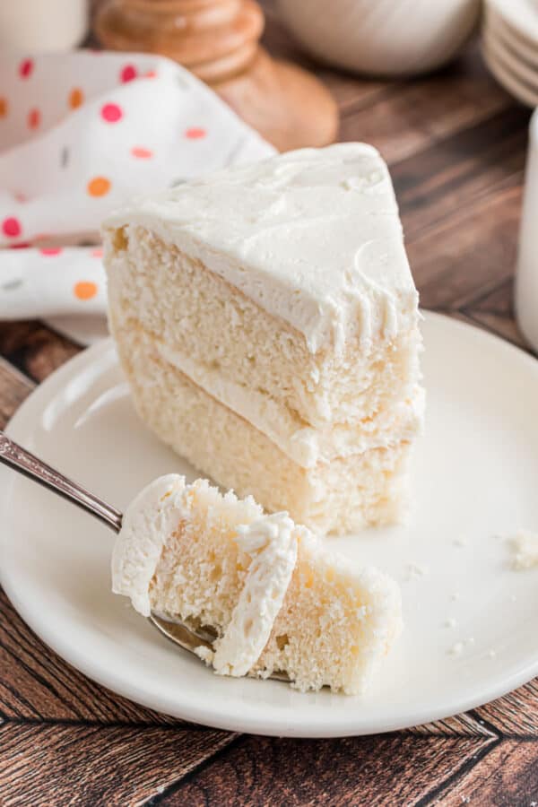 The Best White Cake Recipe - Shugary Sweets