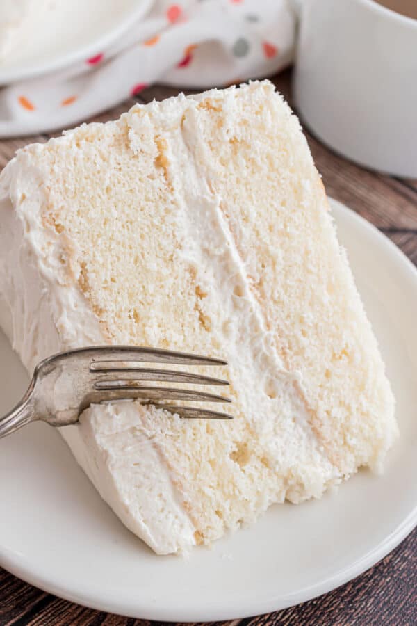 The Best White Cake Recipe - Shugary Sweets