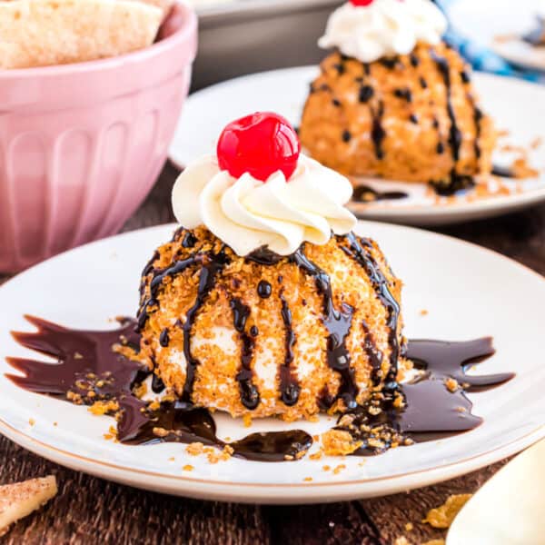 Fried Ice Cream Recipe - Shugary Sweets