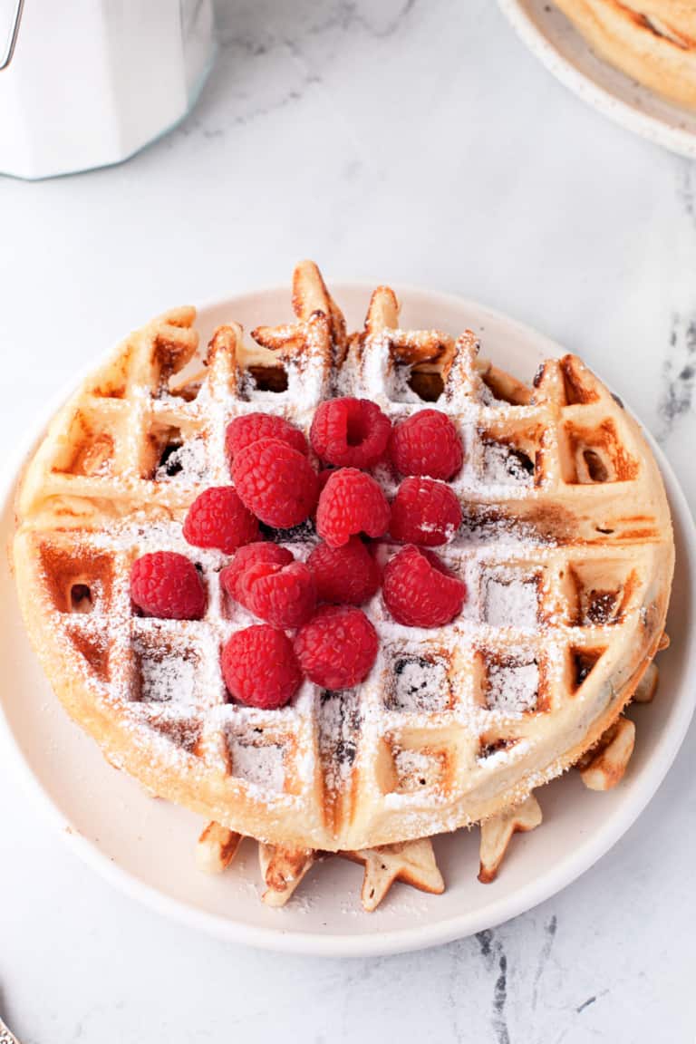 Chocolate Chip Waffles Recipe - Shugary Sweets