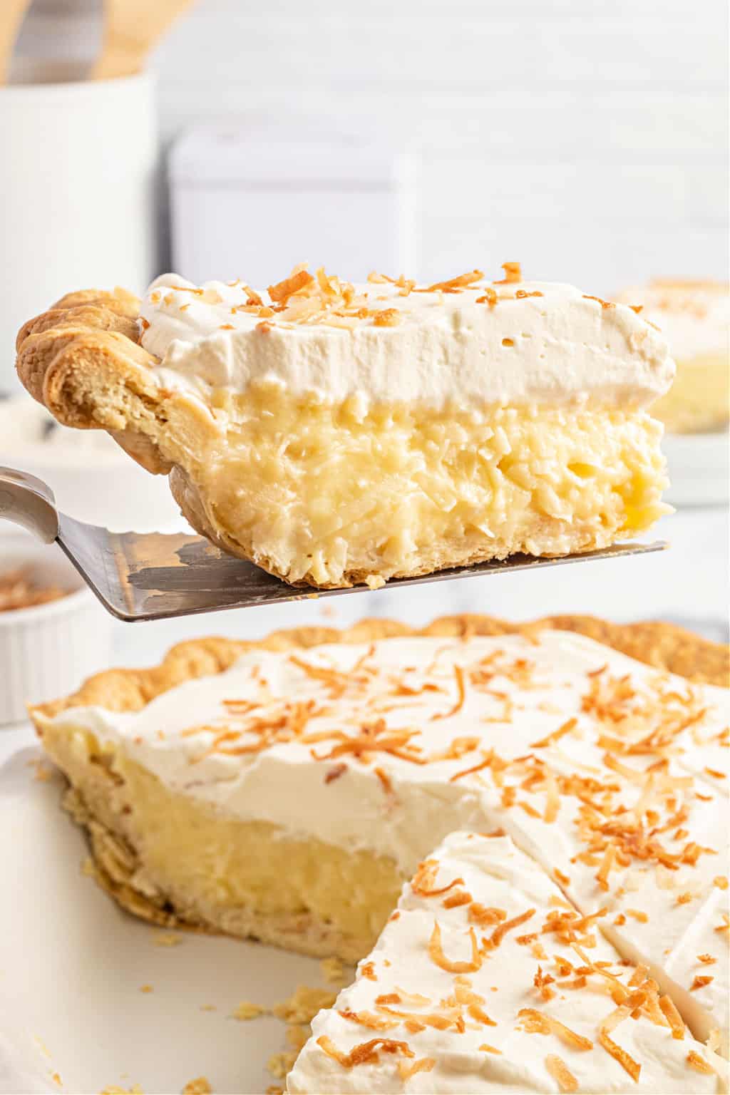 Coconut Cream Pie Recipe - Shugary Sweets