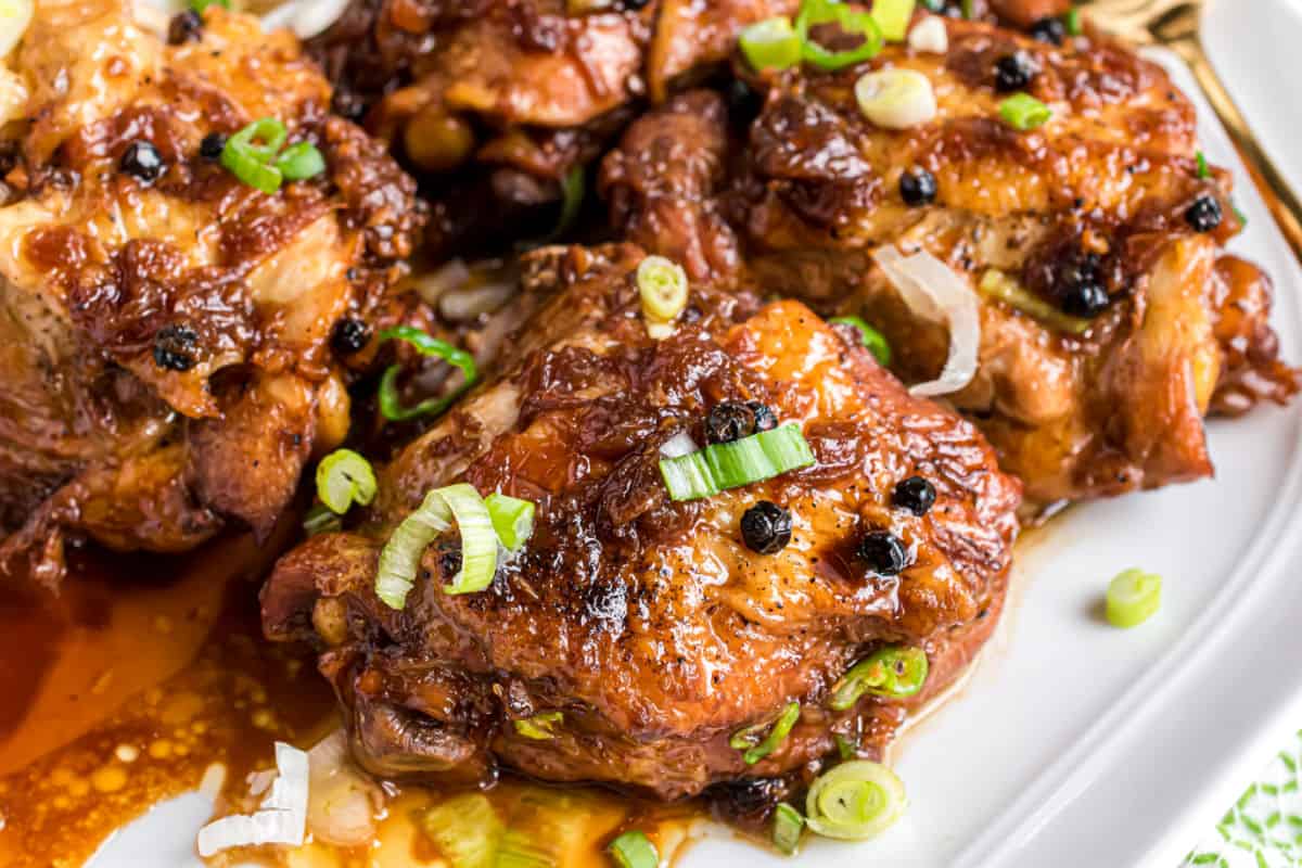 Instant Pot Chicken Adobo Recipe - Shugary Sweets