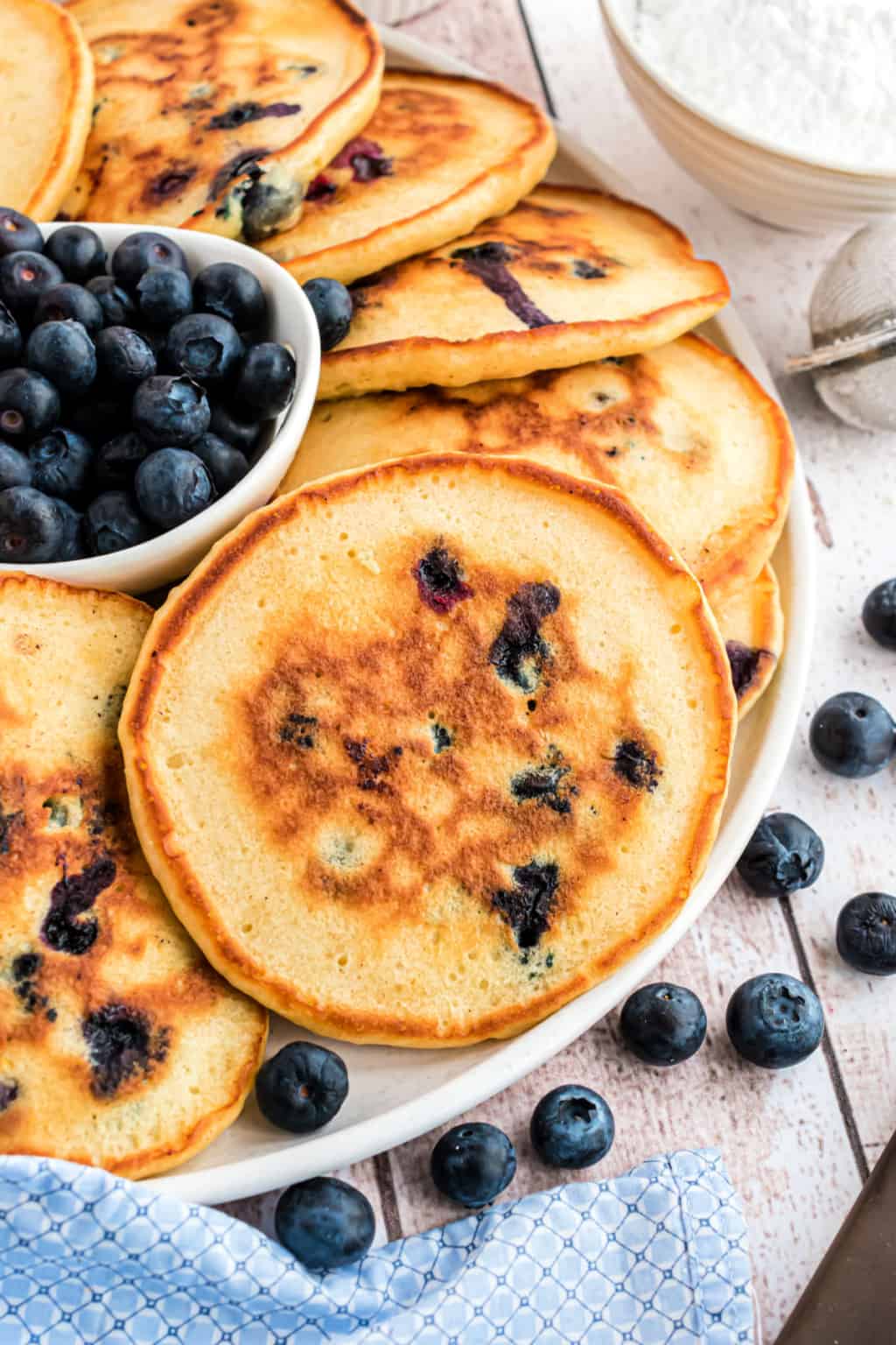 Blueberry Pancakes Recipe Shugary Sweets