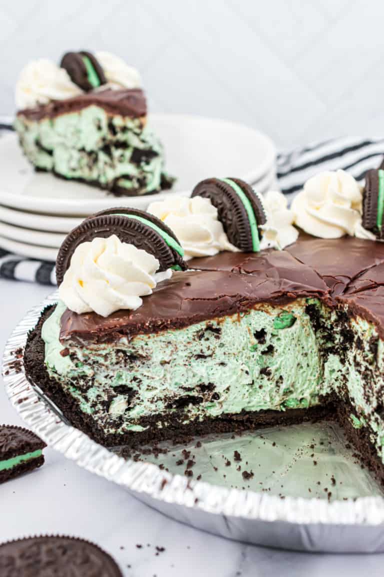 Grasshopper Pie Recipe - Shugary Sweets