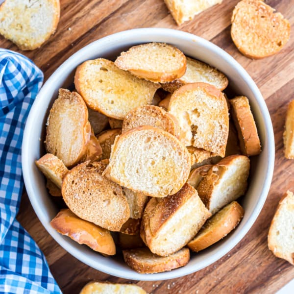 Homemade Bagel Chips Shugary Sweets