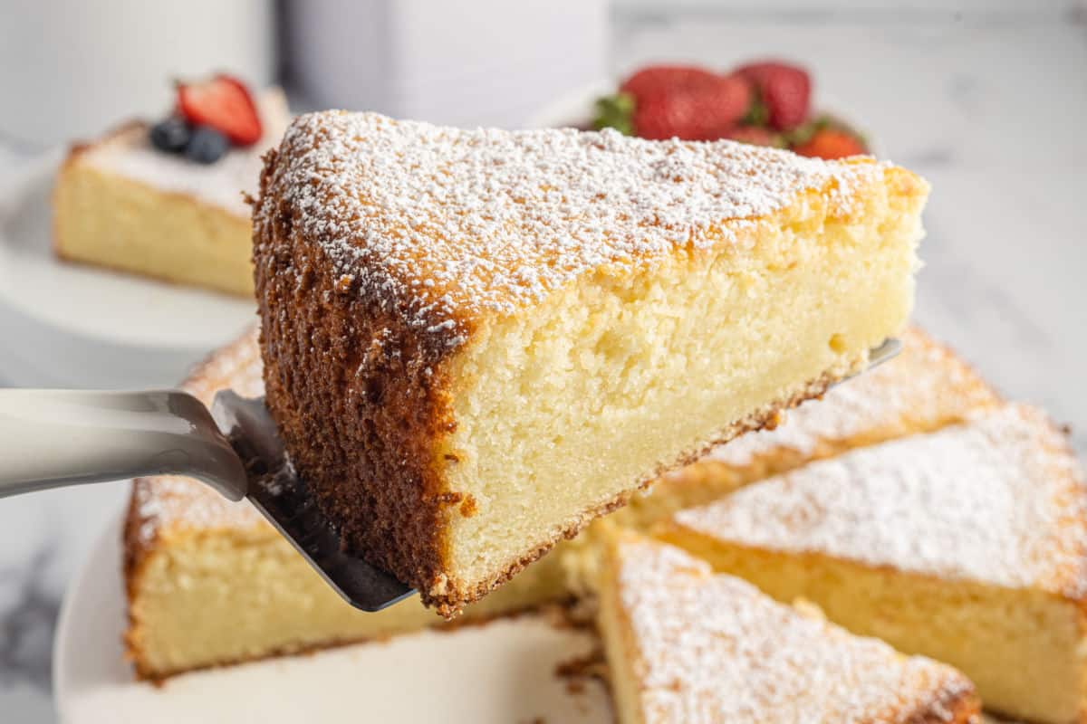 Lemon Ricotta Cake Recipe - Shugary Sweets