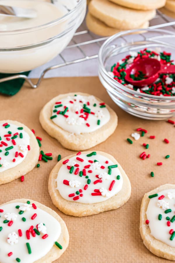 Christmas Shortbread Cookies Shugary Sweets