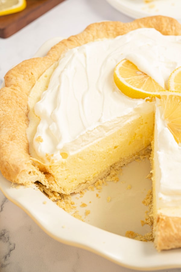 Lemon Chiffon Pie Recipe - Shugary Sweets