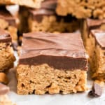 If you have a soft spot for cereal treats, you’ll love these easy Special K Bars! They’re chewy, peanut buttery, and loaded with chocolate and butterscotch in every bite.